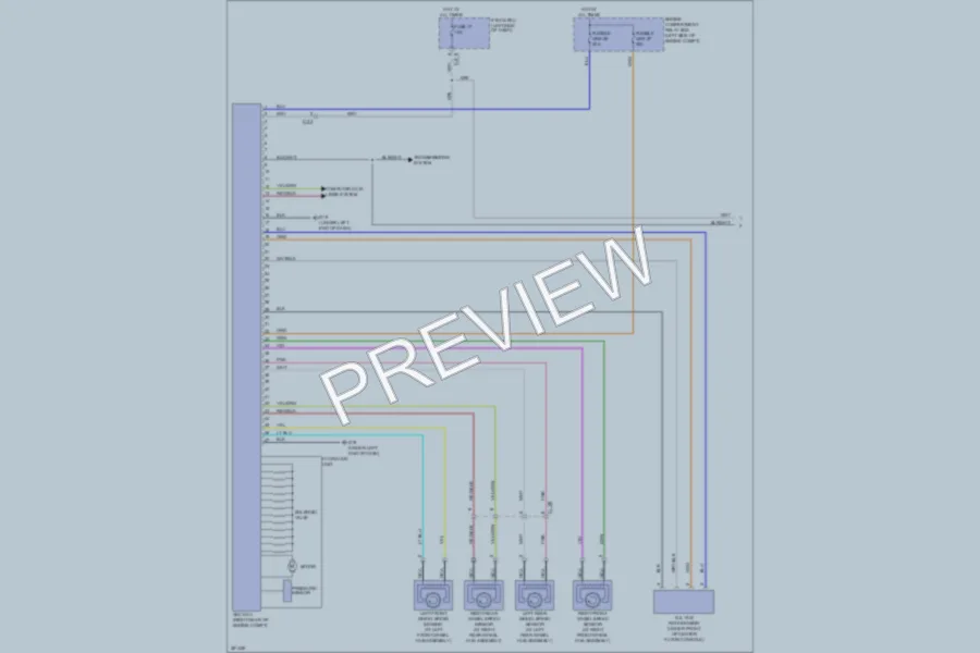 2012 Mitsubishi Outlander Anti Lock Brakes wiring diagram preview