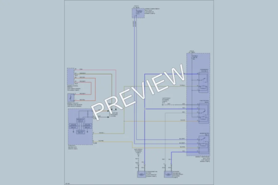 2012 Mitsubishi Outlander Cooling Fan wiring diagram preview