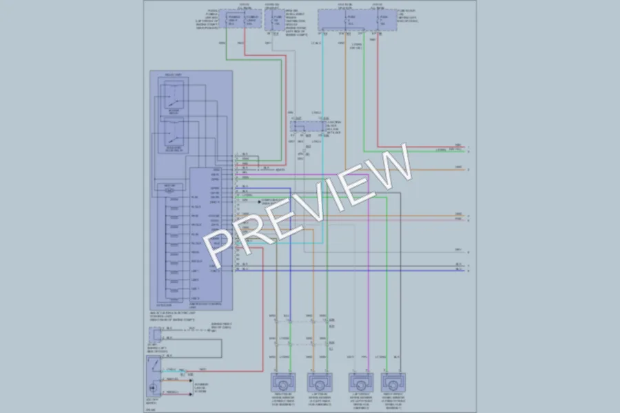 2012 Nissan Altima Anti Lock Brakes wiring diagram preview