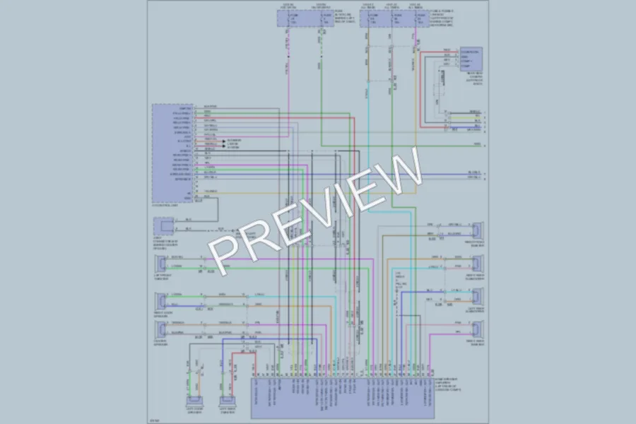 2012 Nissan Altima Navigation wiring diagram preview