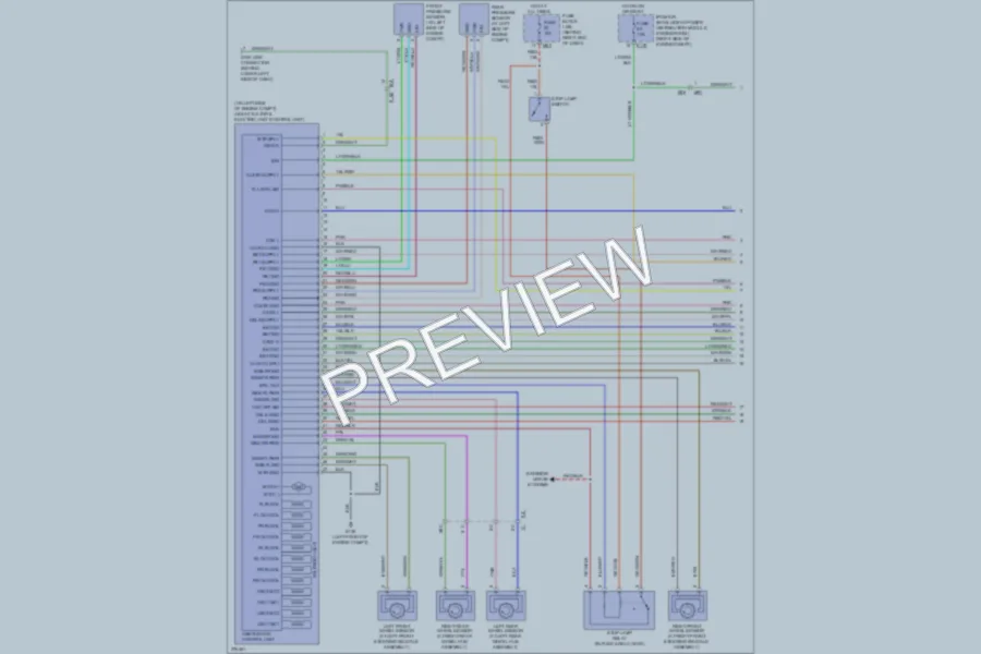 2012 Nissan Armada Anti Lock Brakes wiring diagram preview