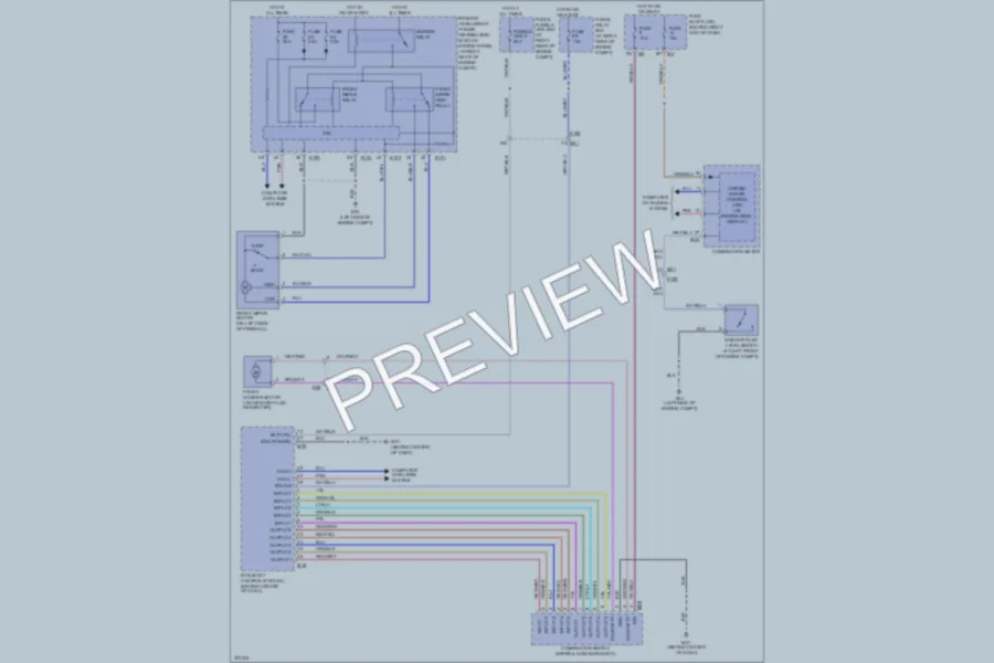2012 Nissan Armada Wiper Washer wiring diagram preview