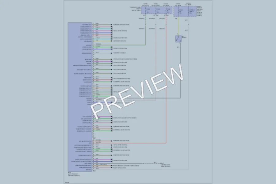 2012 Nissan Frontier Body Control Modules wiring diagram preview