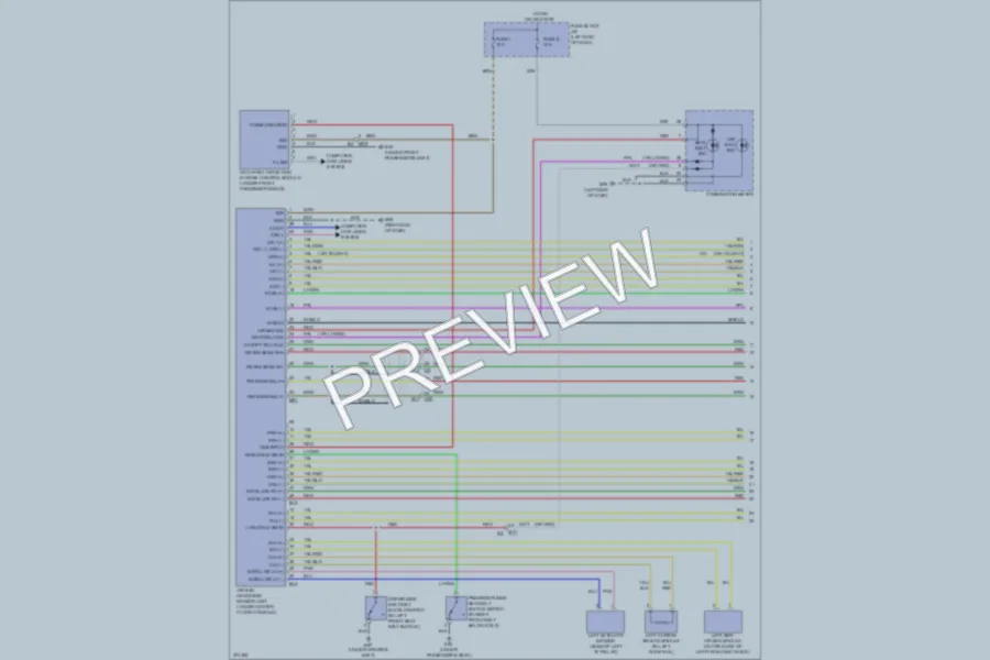 2012 Nissan JUKE Supplemental Restraints wiring diagram preview