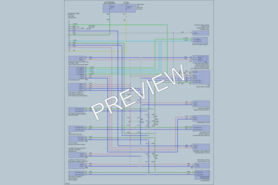 2012 Nissan LEAF Computer Data Lines wiring diagram preview