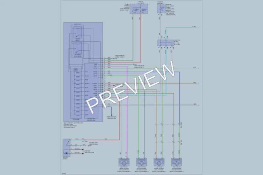 2012 Nissan Maxima Anti Lock Brakes wiring diagram preview