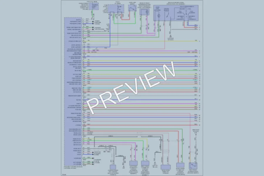 2012 Nissan Murano Anti Theft wiring diagram preview