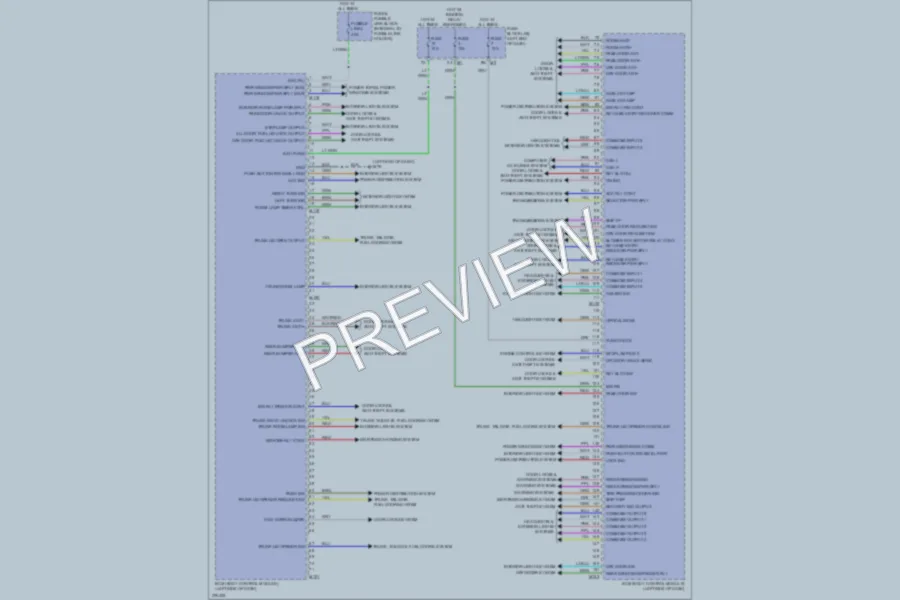 2012 Nissan Murano Body Control Modules wiring diagram preview
