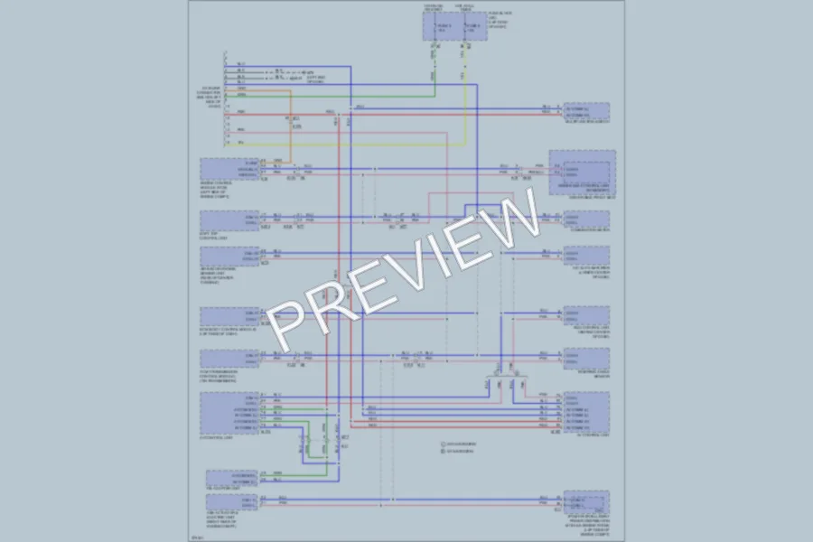 2012 Nissan Murano Computer Data Lines wiring diagram preview