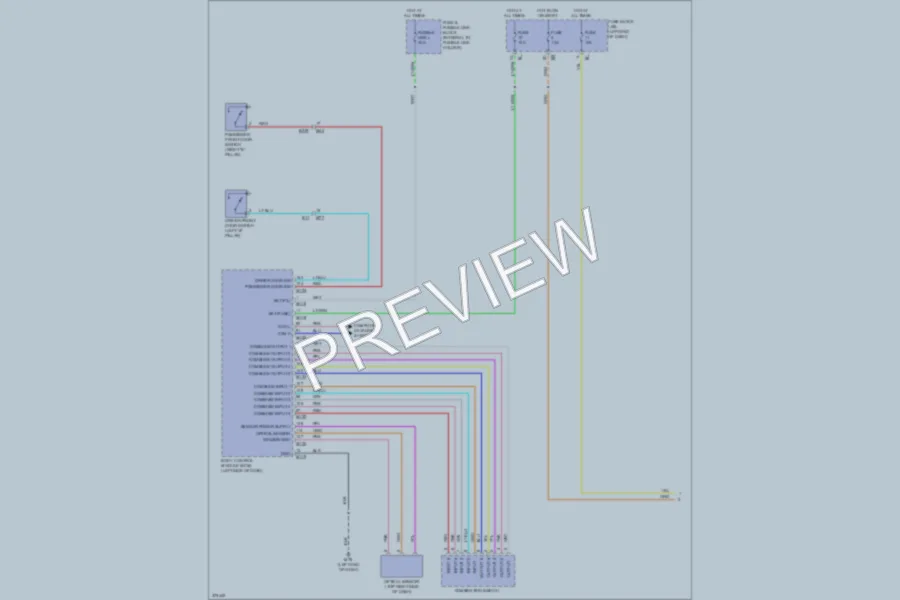 2012 Nissan Murano Headlights wiring diagram preview