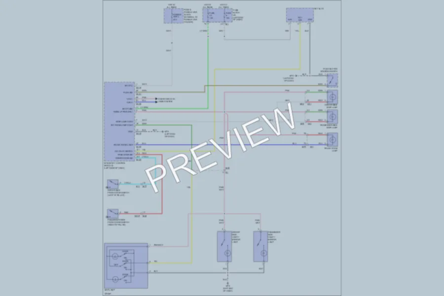 2012 Nissan Murano Interior Lights wiring diagram preview