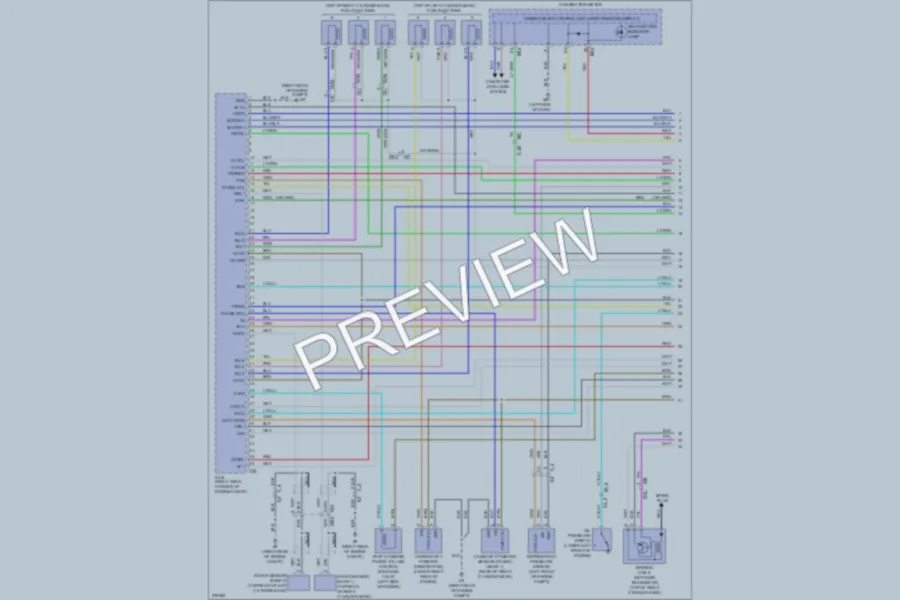 2012 Nissan NV1500 Engine Performance wiring diagram preview