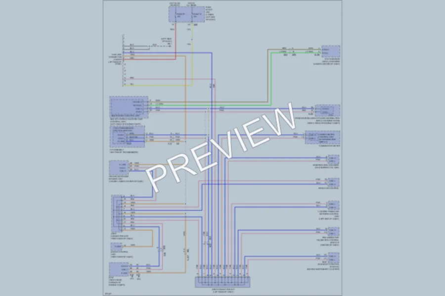 2012 Nissan NV3500HD Computer Data Lines wiring diagram preview