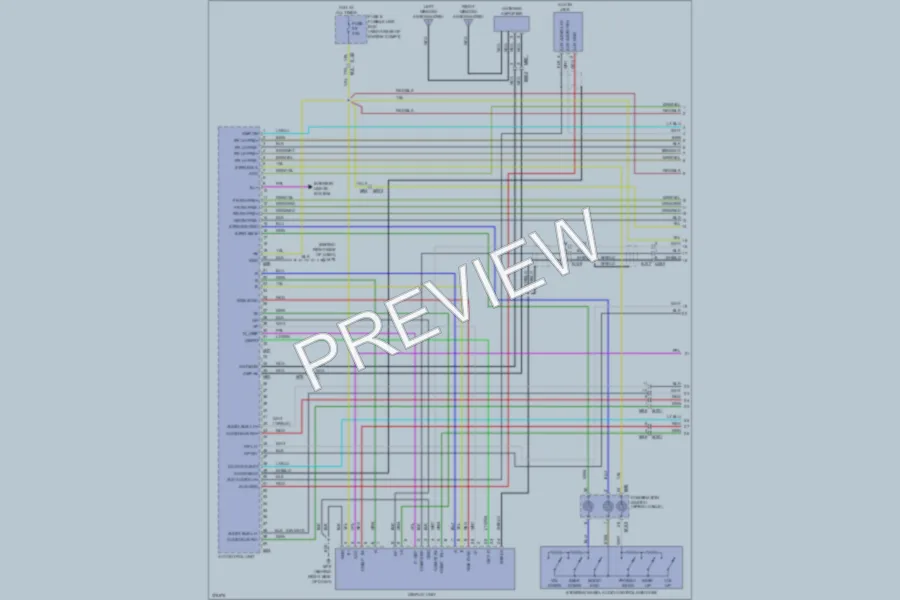 2012 Nissan Pathfinder Navigation wiring diagram preview