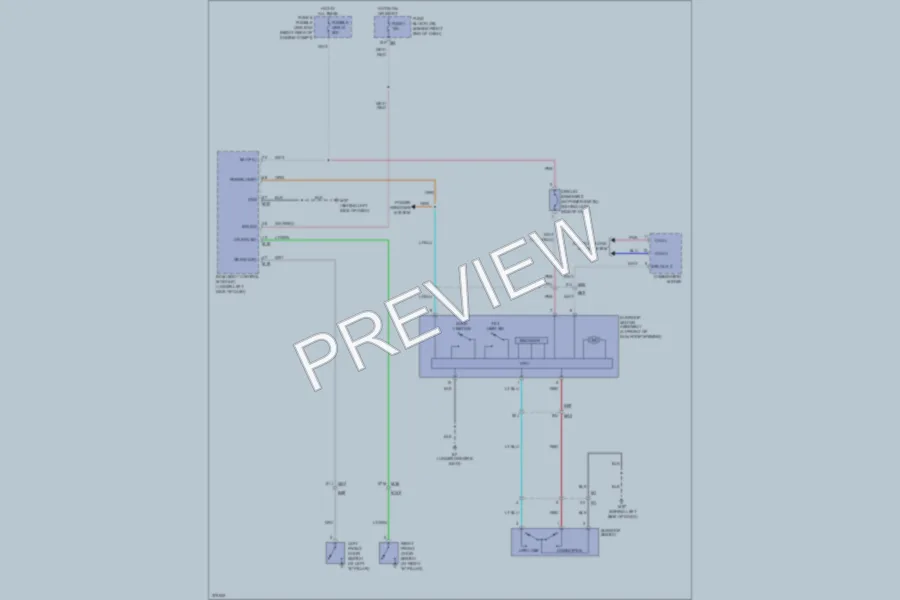 2012 Nissan Pathfinder Power Top Sunroof wiring diagram preview