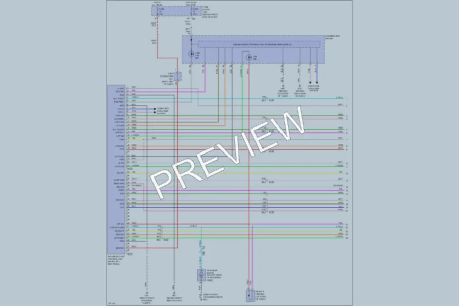 2012 Nissan Pathfinder Transmission wiring diagram preview