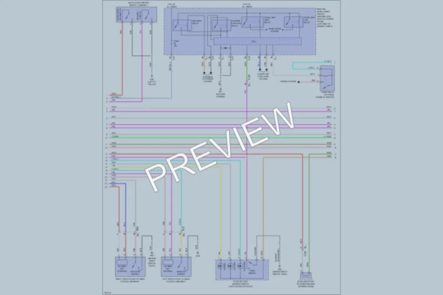 2012 Nissan Quest Anti Theft wiring diagram preview