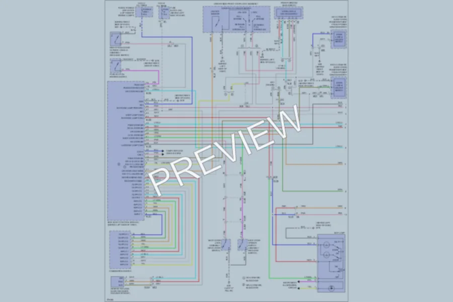 2012 Nissan Quest Interior Lights wiring diagram preview