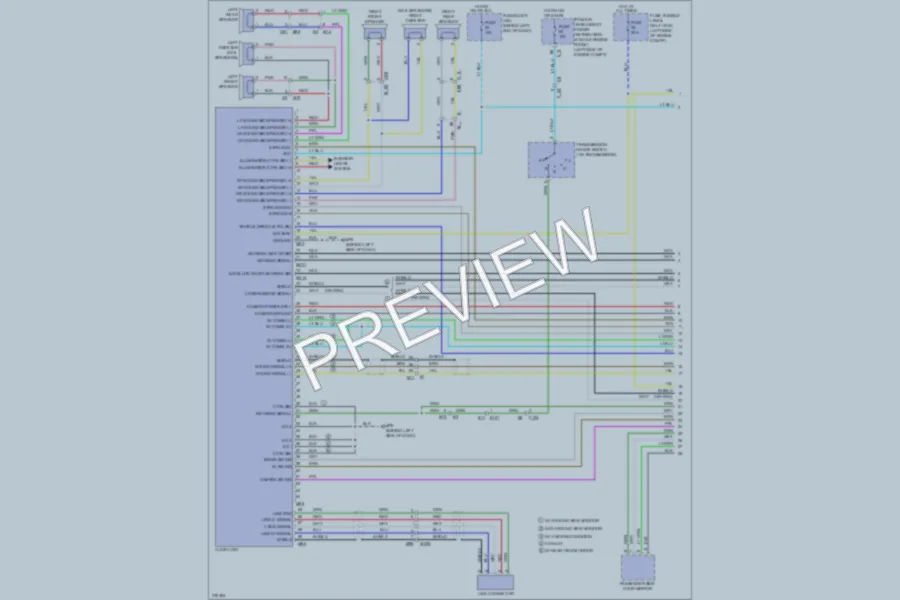 2012 Nissan Rogue Radio wiring diagram preview