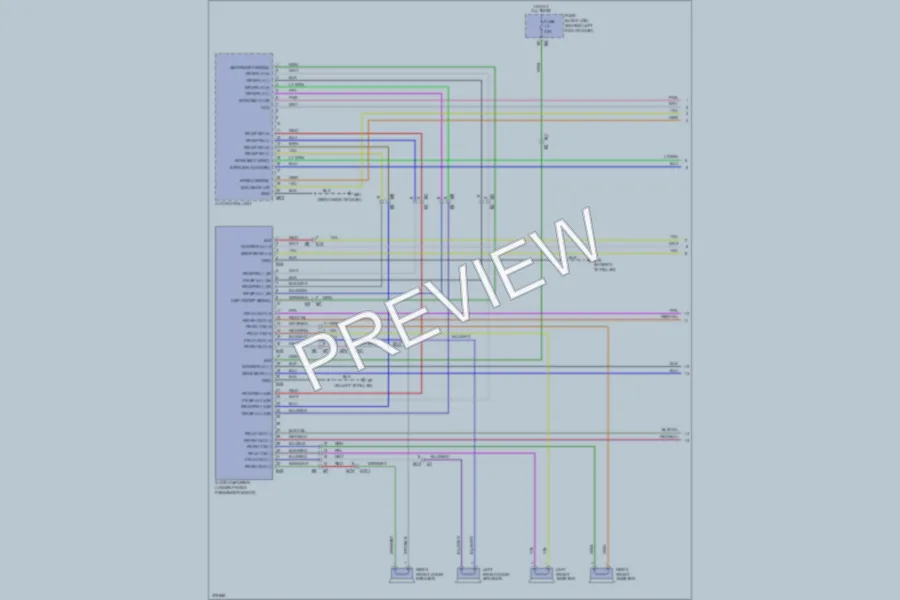 2012 Nissan Sentra Navigation wiring diagram preview