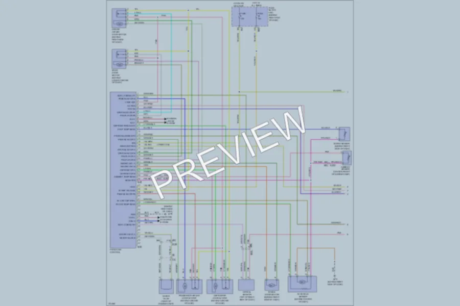 2012 Nissan Titan Air Conditioning wiring diagram preview