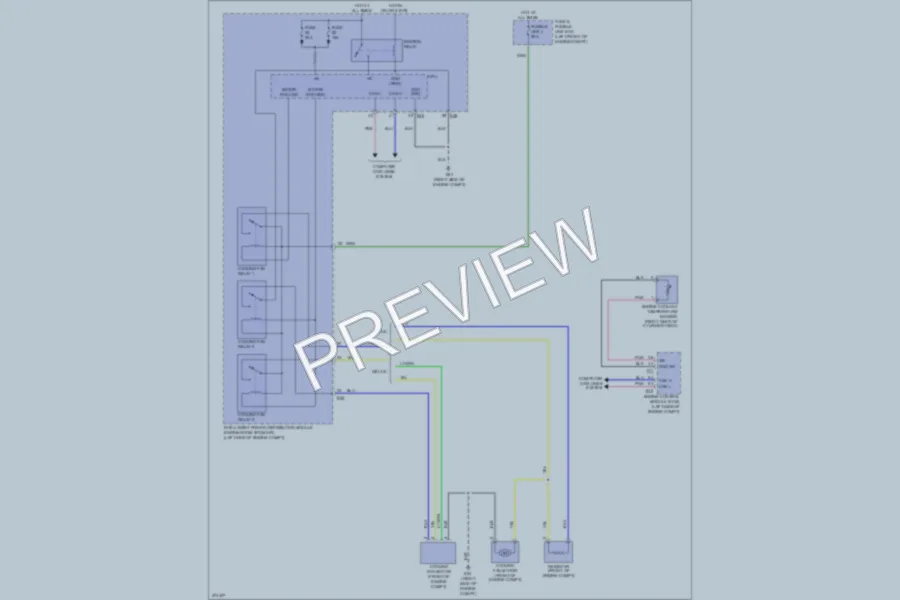 2012 Nissan Versa Cooling Fan wiring diagram preview