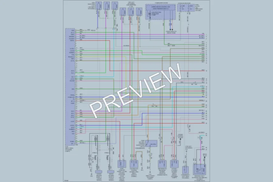 2012 Nissan Xterra Engine Performance wiring diagram preview