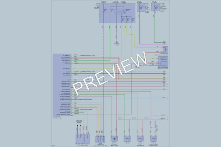 2012 Nissan cube Air Conditioning wiring diagram preview