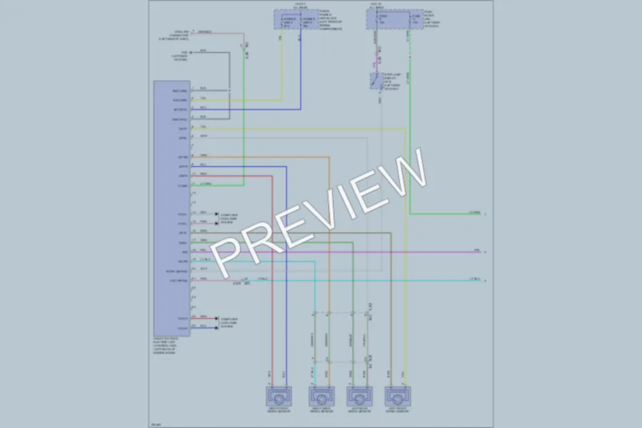 2012 Nissan cube Anti Lock Brakes wiring diagram preview