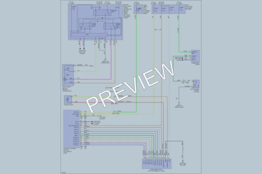 2012 Nissan cube Wiper Washer wiring diagram preview