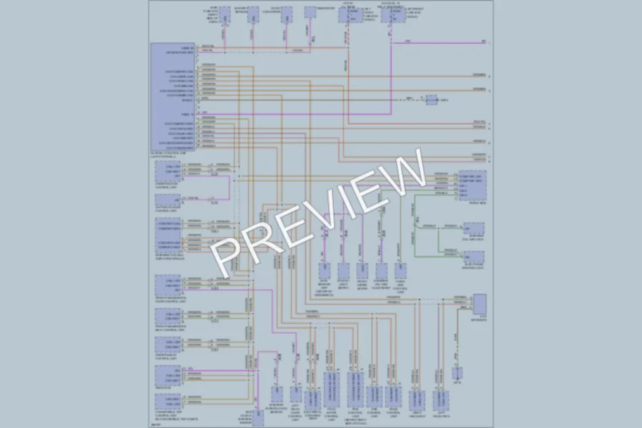 2012 Porsche 911 Computer Data Lines wiring diagram preview