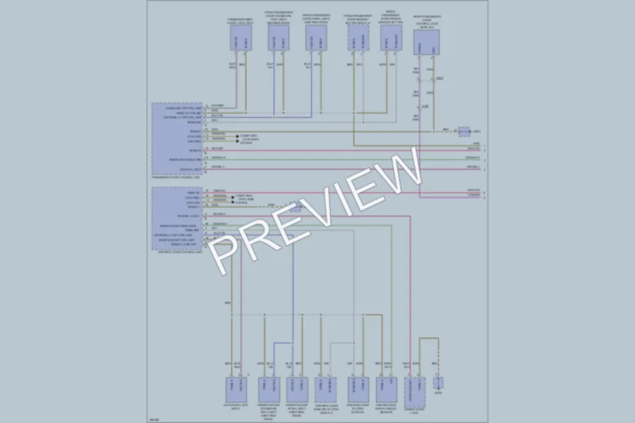 2012 Porsche 911 Interior Lights wiring diagram preview