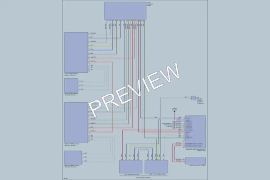 2012 Porsche 911 Transmission wiring diagram preview