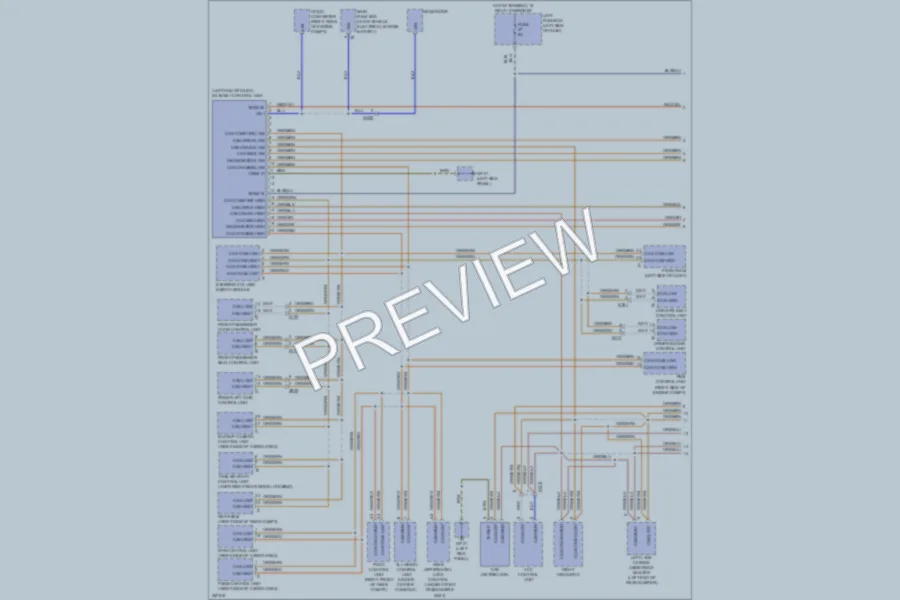 2012 Porsche CayenneHybrid Computer Data Lines wiring diagram preview