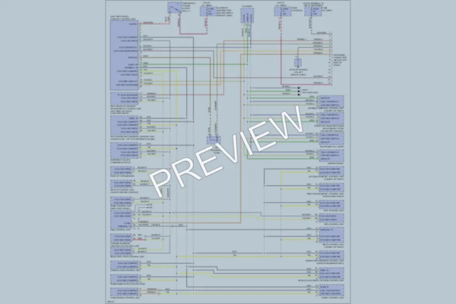 2012 Porsche Cayman Computer Data Lines wiring diagram preview