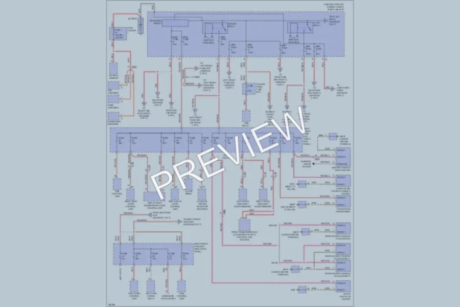 2012 Porsche Panamera Power Distribution wiring diagram preview