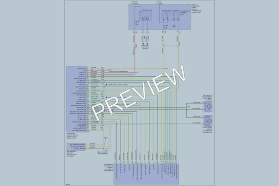 2012 Ram 3500 Transmission wiring diagram preview