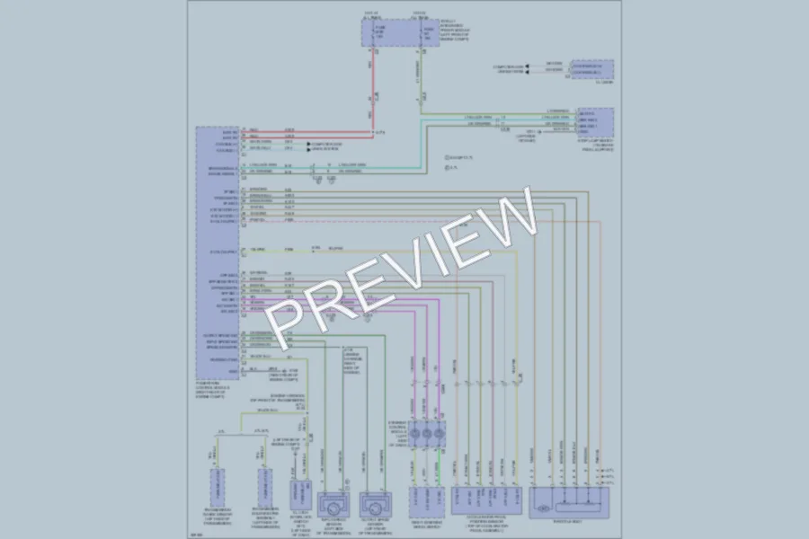 2012 Ram 2500 Cruise Control wiring diagram preview
