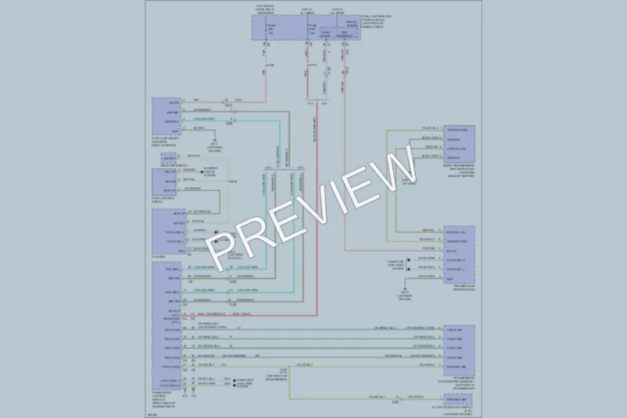 2012 Ram 2500 Shift Interlock wiring diagram preview