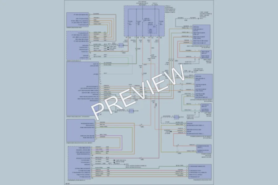 2012 Ram 1500 Power Windows wiring diagram preview