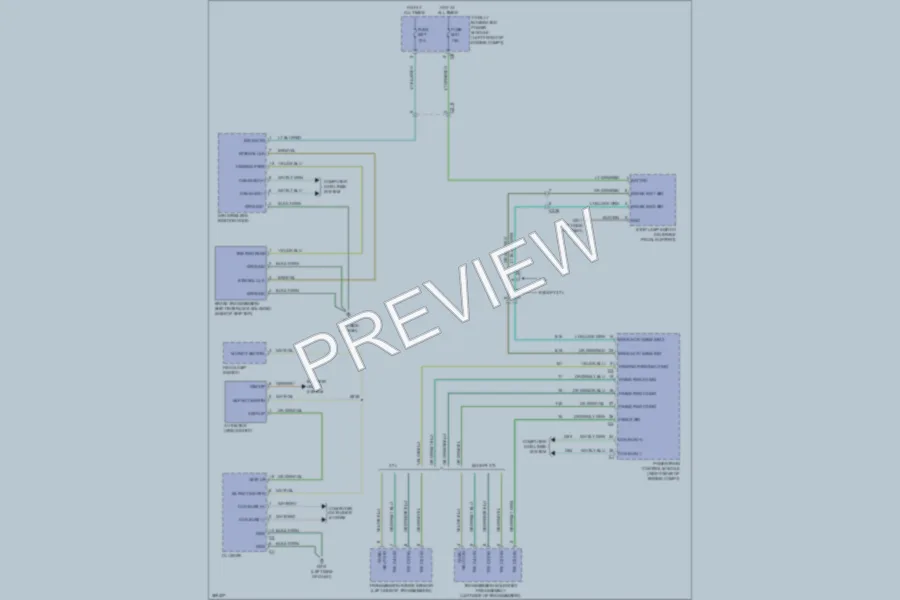 2012 Ram 1500 Shift Interlock wiring diagram preview