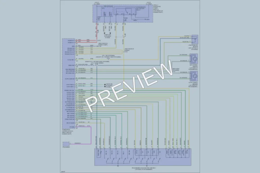 2012 Ram 2500 Transmission wiring diagram preview
