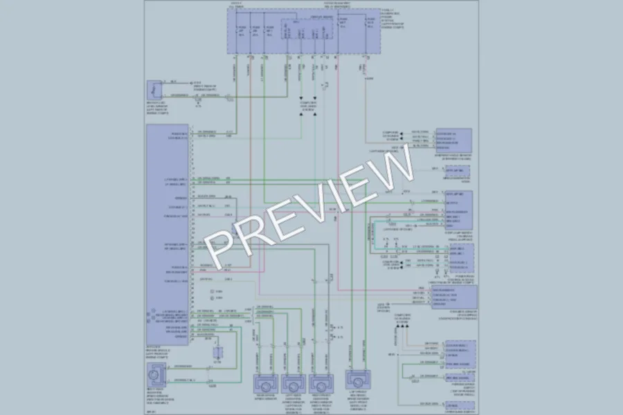 2012 Ram 3500 Anti Lock Brakes wiring diagram preview
