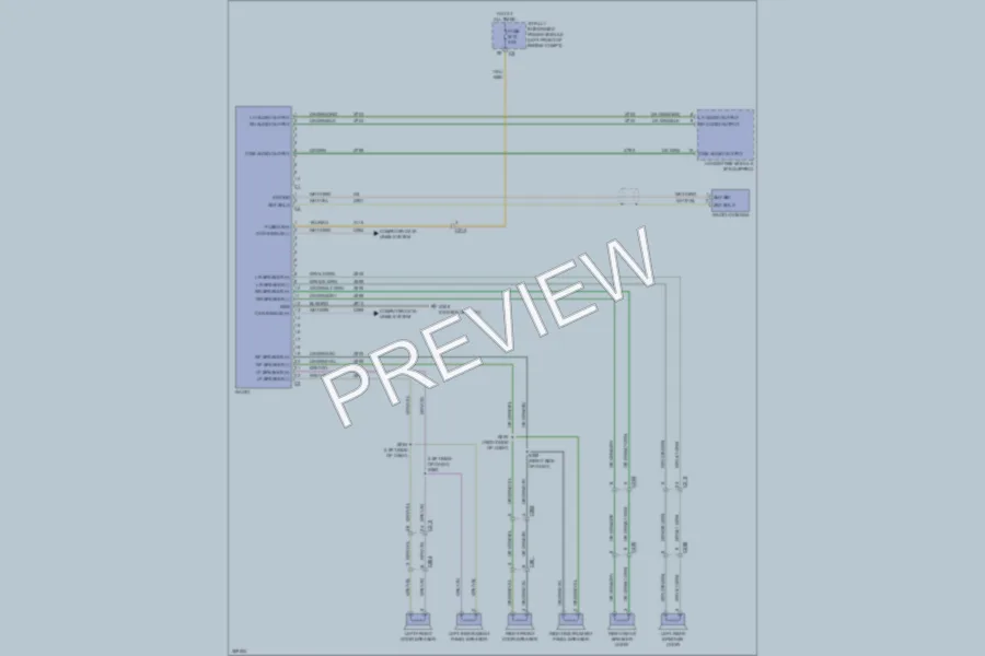 2012 Ram 3500 Radio wiring diagram preview