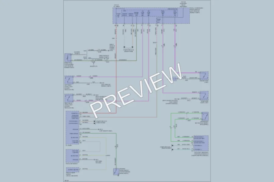 2012 Ram 3500 Warning Systems wiring diagram preview