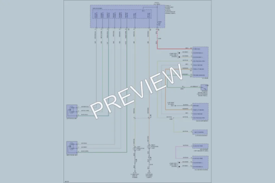 2012 Ram 3500 Hd Headlights wiring diagram preview