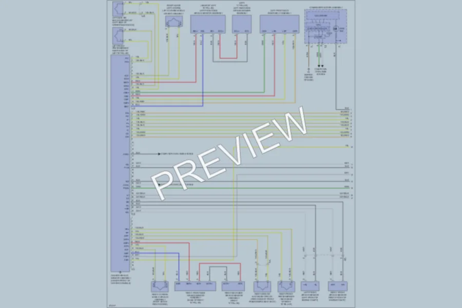 2012 Scion xD Supplemental Restraints wiring diagram preview
