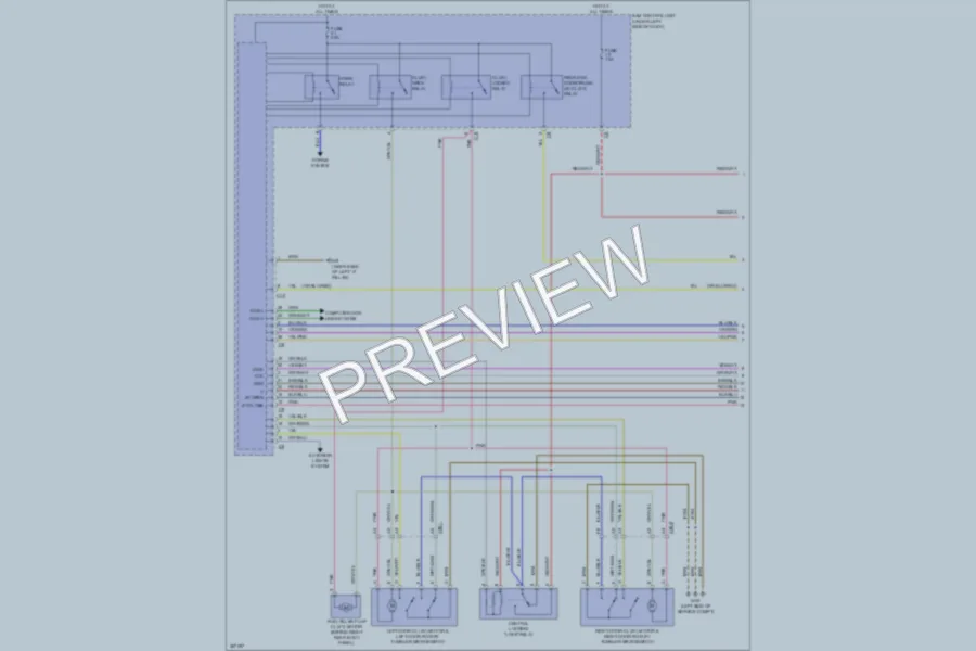 2012 Smart fortwo Anti Theft wiring diagram preview