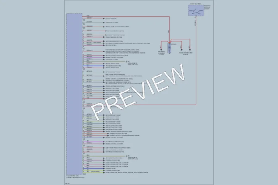 2012 Smart fortwo Body Control Modules wiring diagram preview
