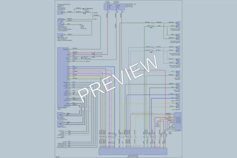 2012 Smart fortwo Navigation wiring diagram preview
